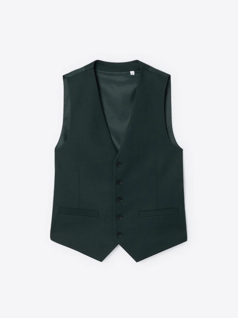 Gilet de costume uni