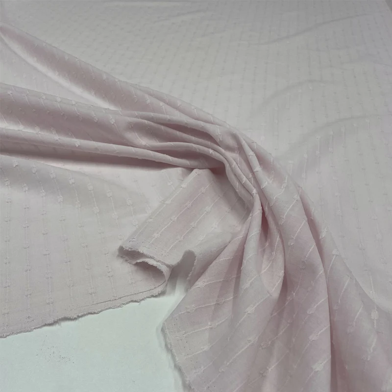 Tissu Gaze, Coton - Plumetis, Tessa