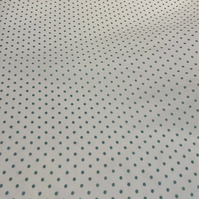 Tissu Voile, Coton et Soie - Pois, Tivion