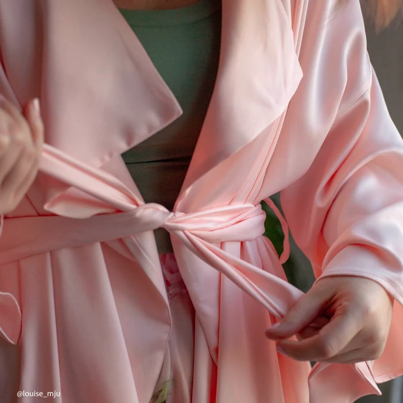Tissu Satin Lingerie, Stretch - Kink