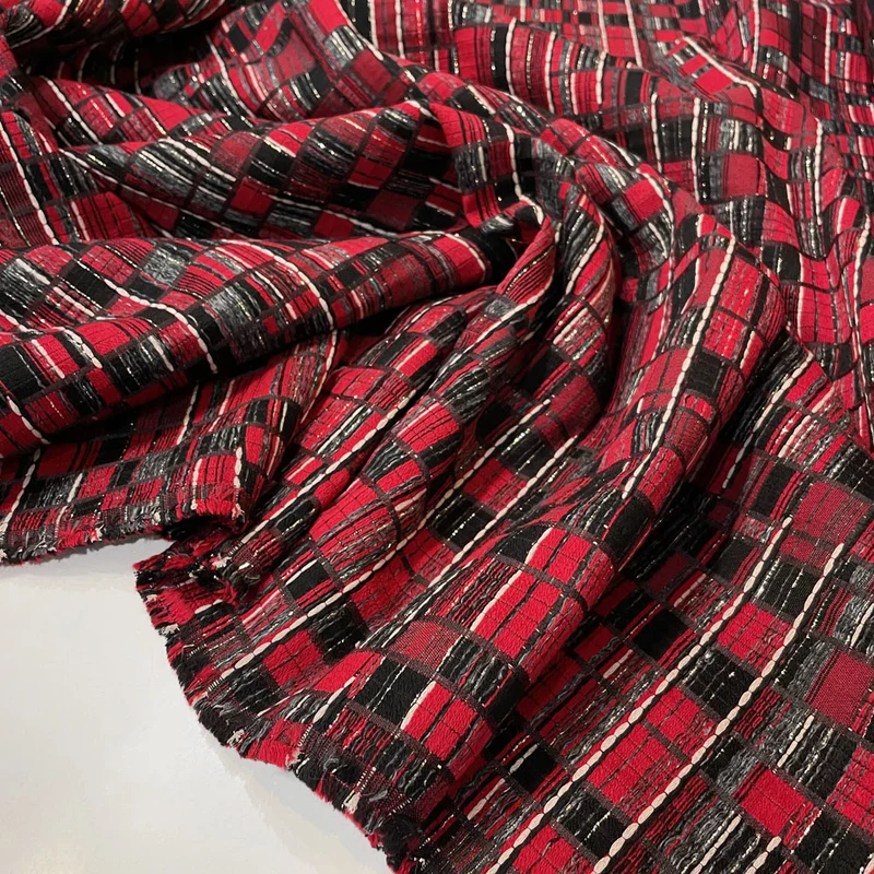 Tissu Jacquard, Coton - Métallisé, Riccione