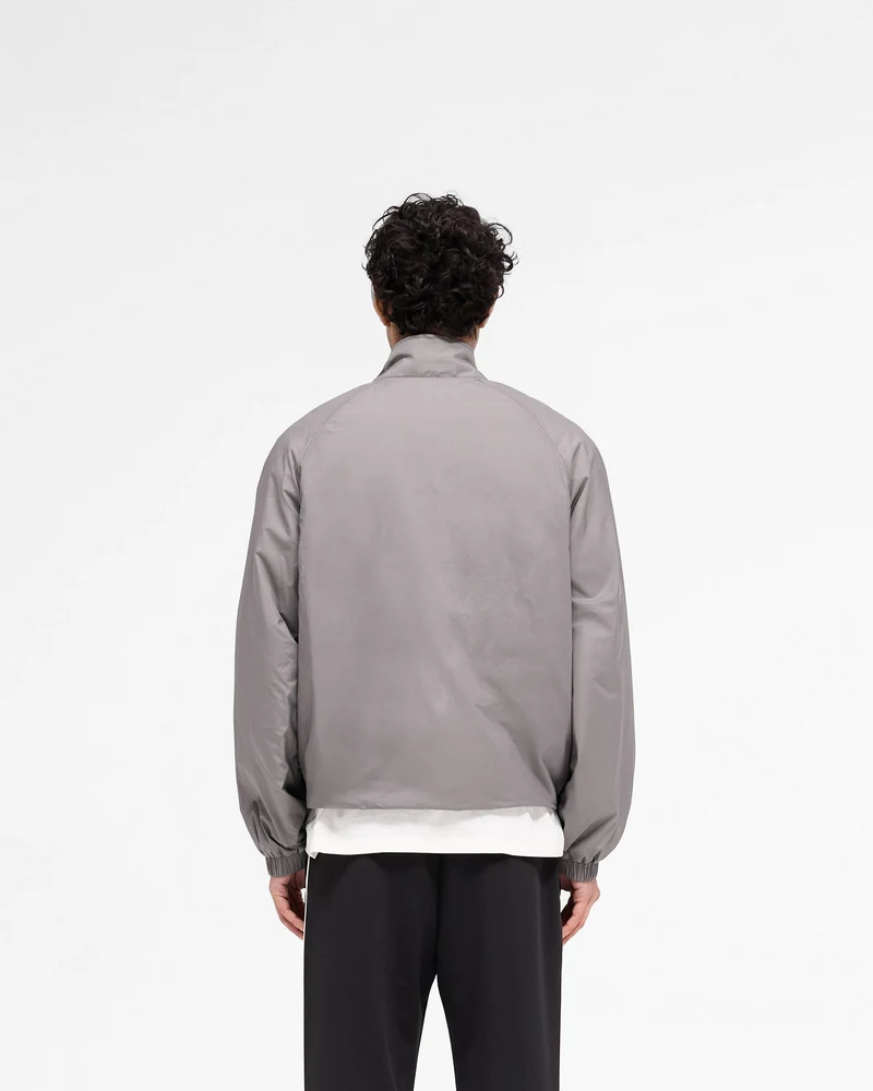 Funnel Neck Jacket - Stone