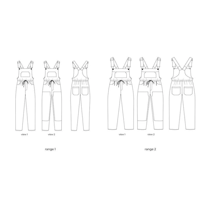 PATRON DE COUTURE PDF | Extension Patron Partner | Ready to Sew | TRILINGUE (FR / EN / ES)