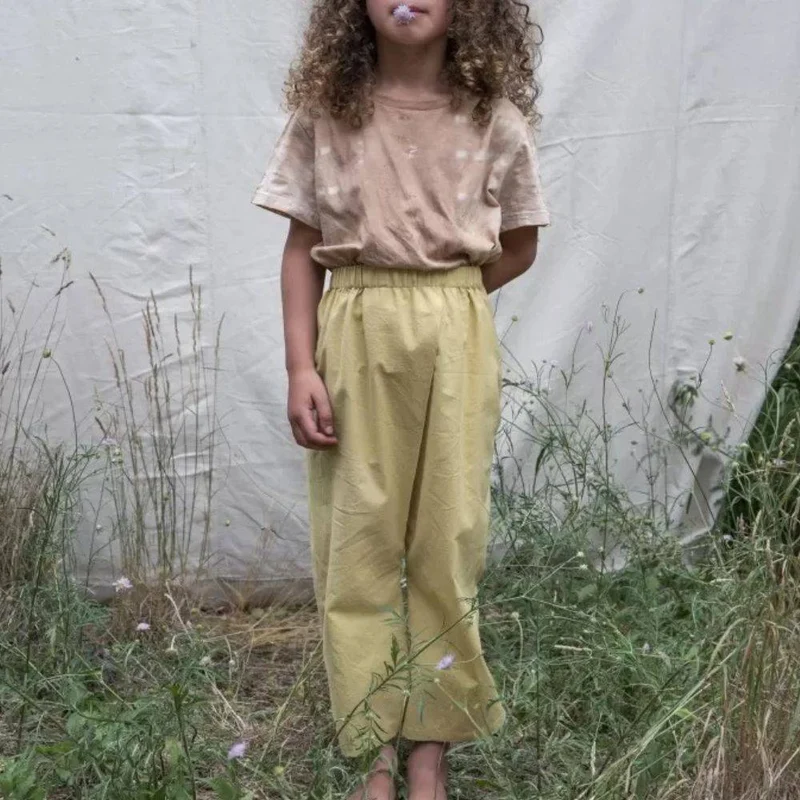 PATRON DE COUTURE PDF | Pantalon portefeuille Pleat (Enfant) | Ready to Sew | TRILINGUE (FR / EN / ES)
