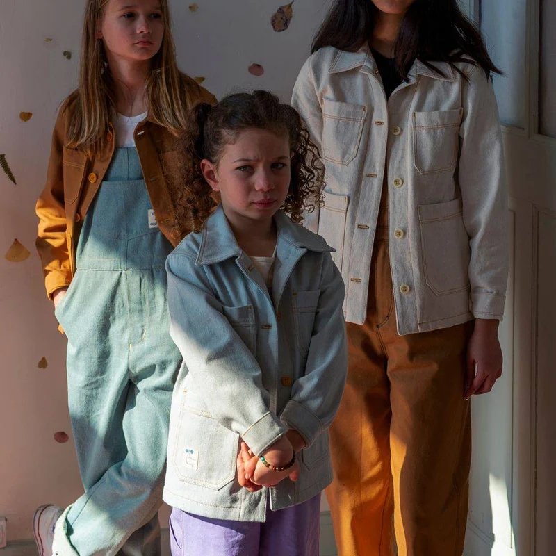 PATRON DE COUTURE PDF | Veste de travail Prosper (Enfant) | Ready to Sew | TRILINGUE (FR / EN / ES)