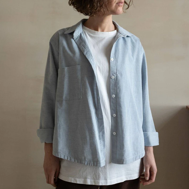 PATRON DE COUTURE PDF | Chemise Hans | Ready to Sew | BILINGUE (FR / EN)