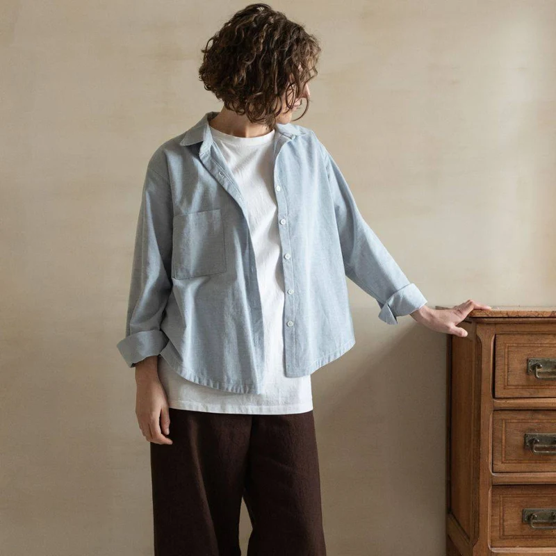 PATRON DE COUTURE PDF | Chemise Hans | Ready to Sew | BILINGUE (FR / EN)