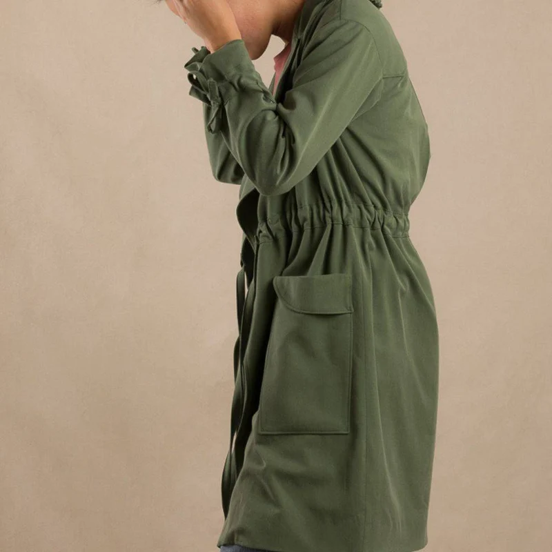 PATRON DE COUTURE PDF | Trench Jack | Ready to Sew | BILINGUE (FR / EN)