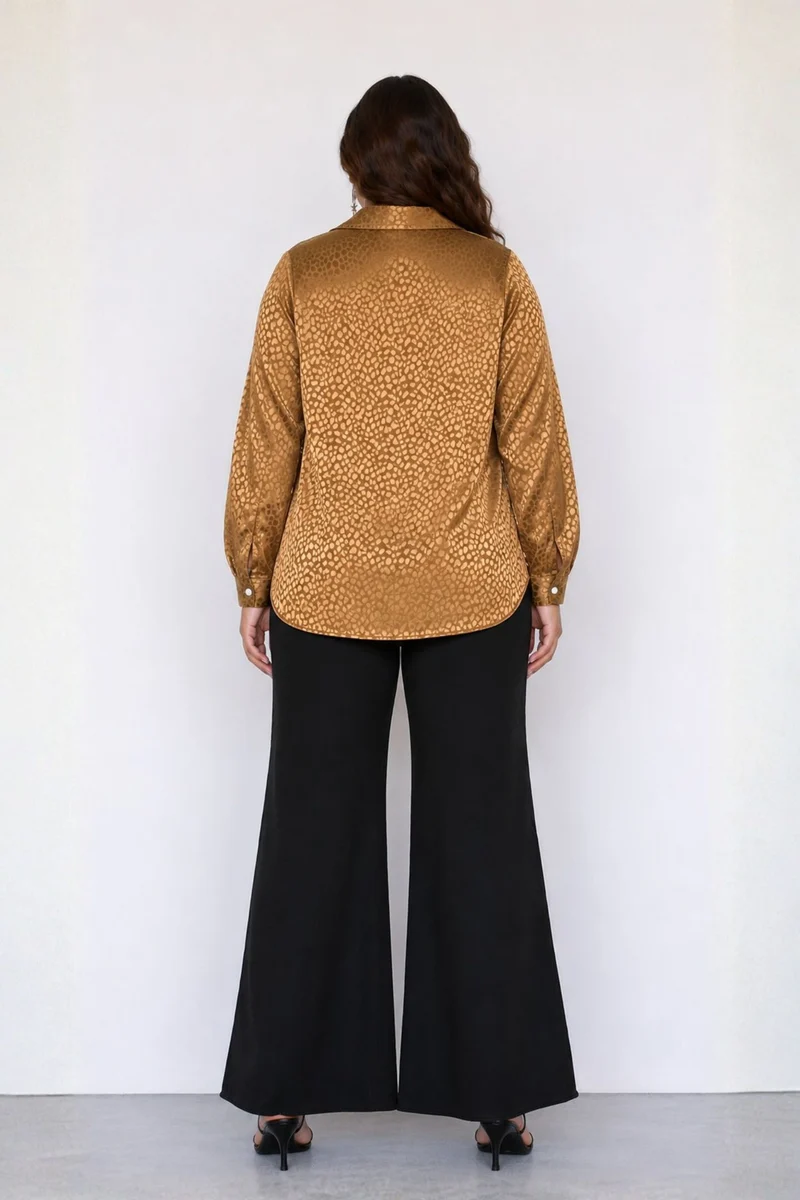 Valora|100% Viscose Cowl Neck Top
