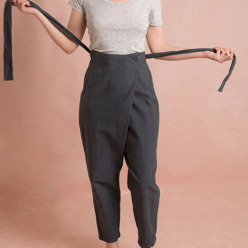 PATRON DE COUTURE PDF | Pantalon portefeuille Papao | Ready to Sew | TRILINGUE (FR / EN / ES)