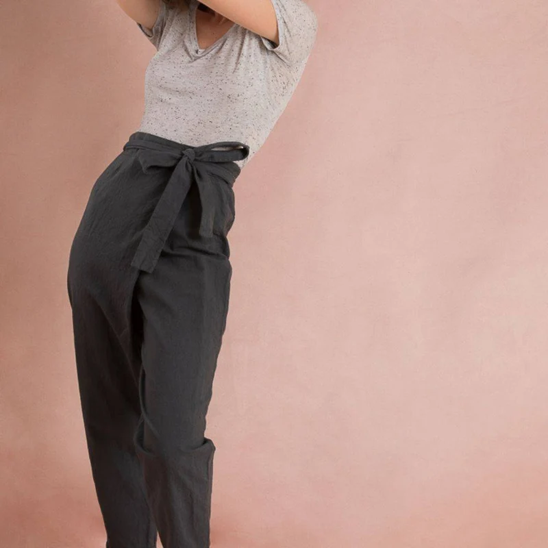 PATRON DE COUTURE PDF | Pantalon portefeuille Papao | Ready to Sew | TRILINGUE (FR / EN / ES)