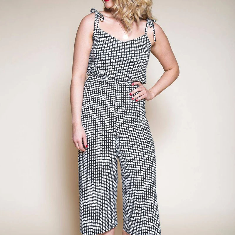 PATRON DE COUTURE PDF | Combinaison & Robe Maxi Sallie | Closet Core | BILINGUE (FR / EN)
