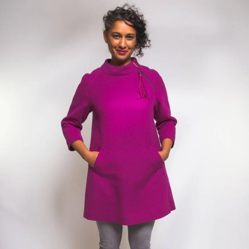 PATRON DE COUTURE PDF | Manteau Clare | Closet Core Patterns | BILINGUE (FR / EN)