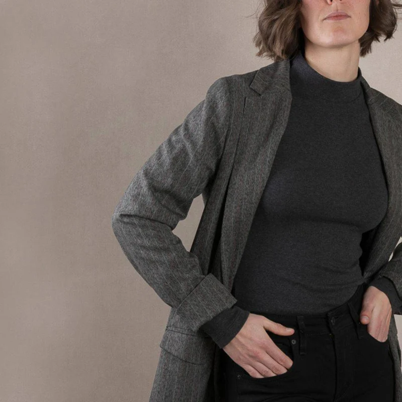 PATRON DE COUTURE PDF | Blazer Joe | Ready to Sew | BILINGUE (FR / EN)