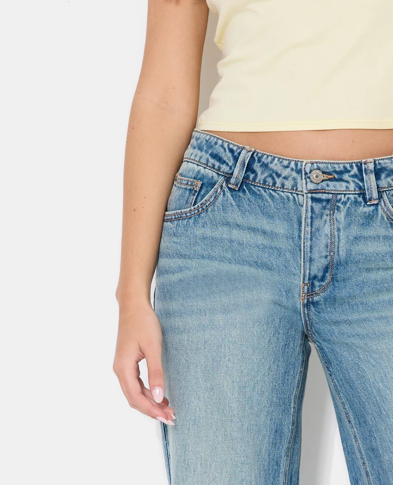 J71-3 / Jean wide taille basse