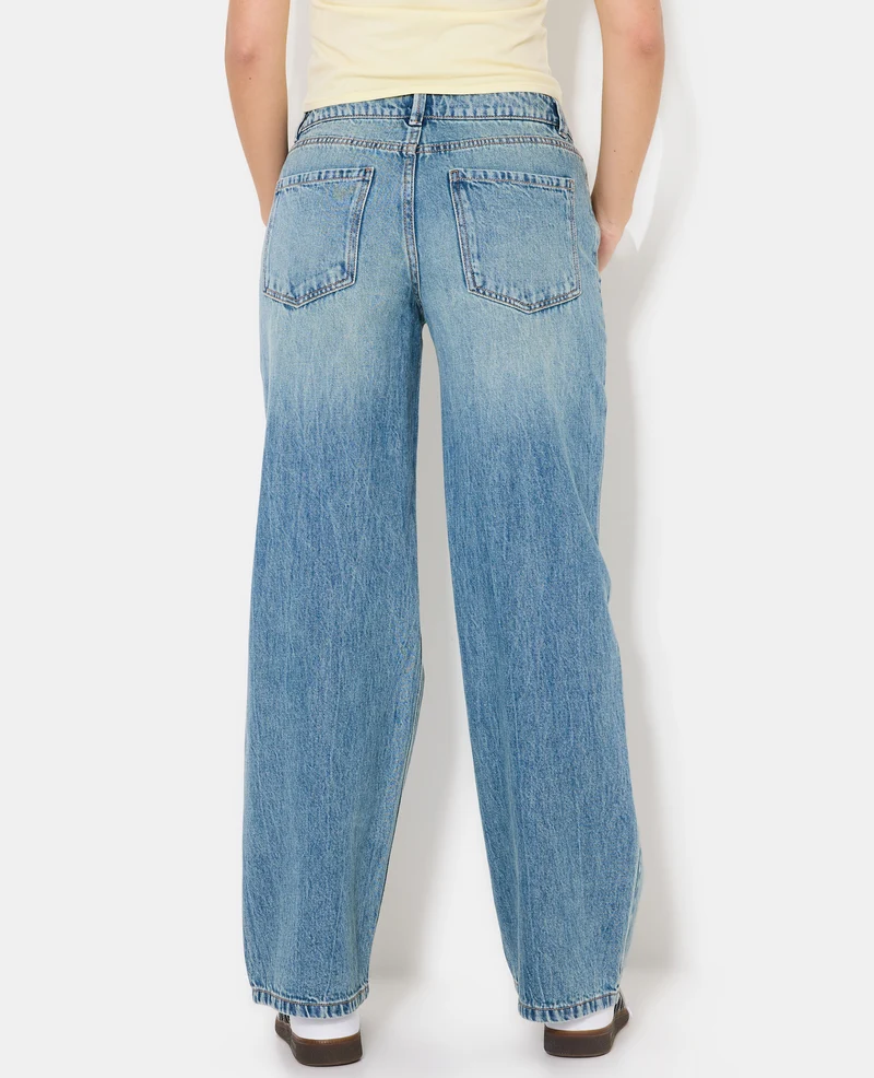 J71-3 / Jean wide taille basse
