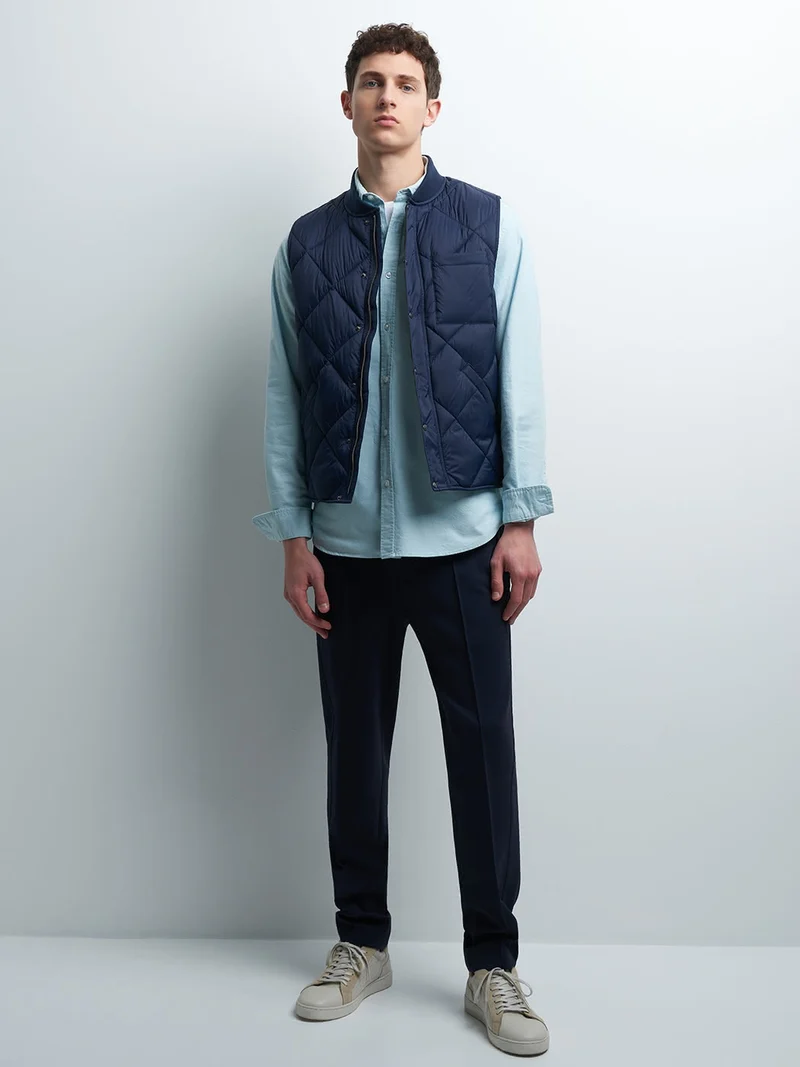 Gilet sans manche col teddy