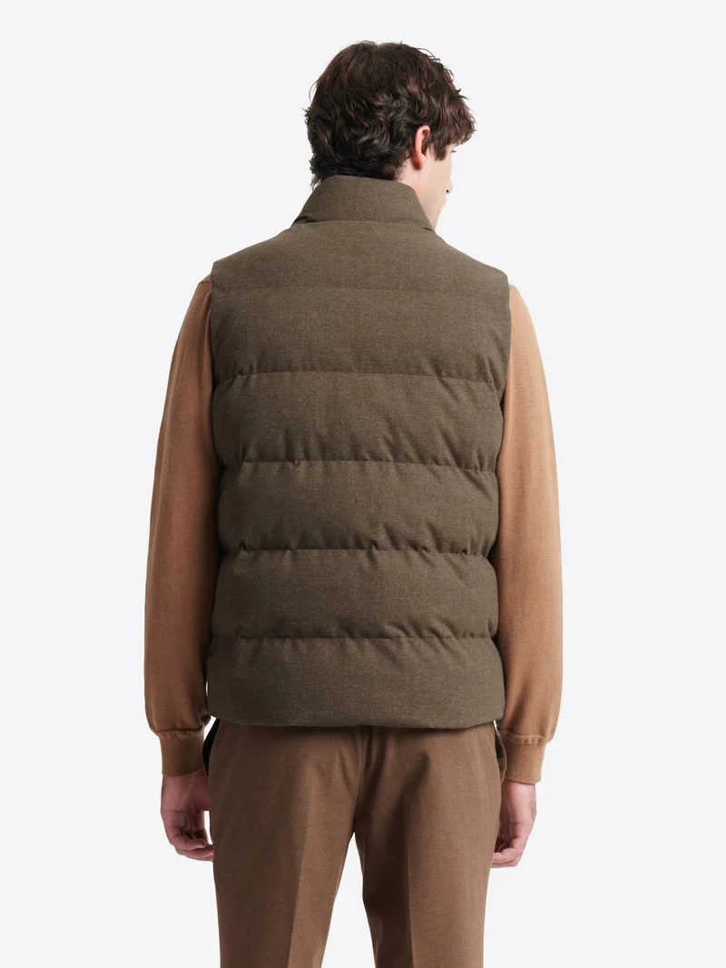 Gilet sans manches à capuche