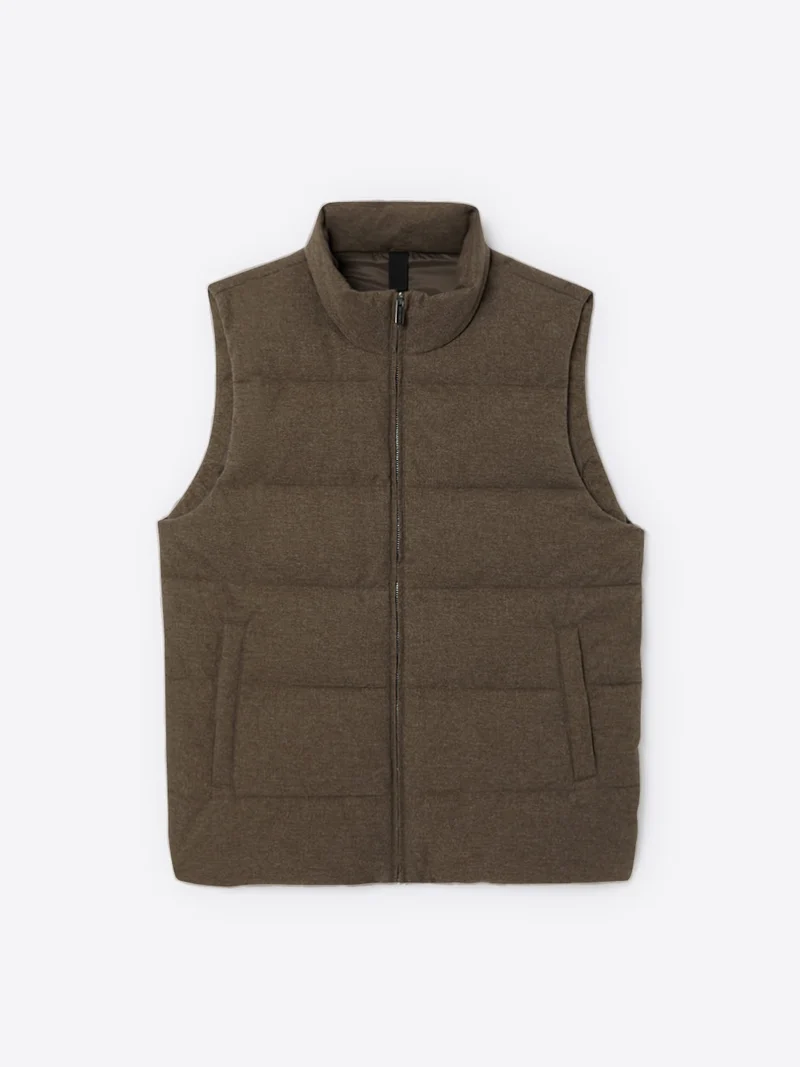 Gilet sans manches à capuche