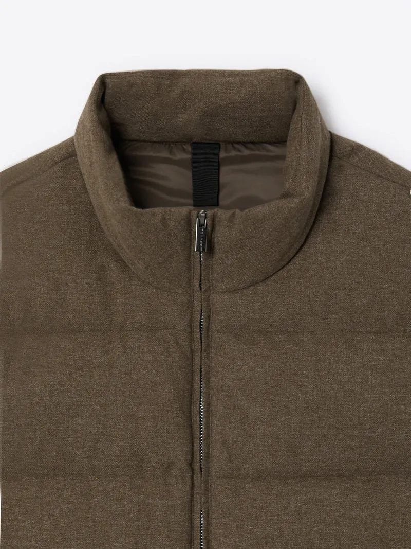Gilet sans manches à capuche