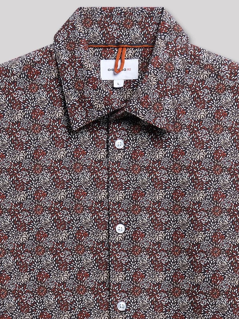 Chemise slim fantaisie