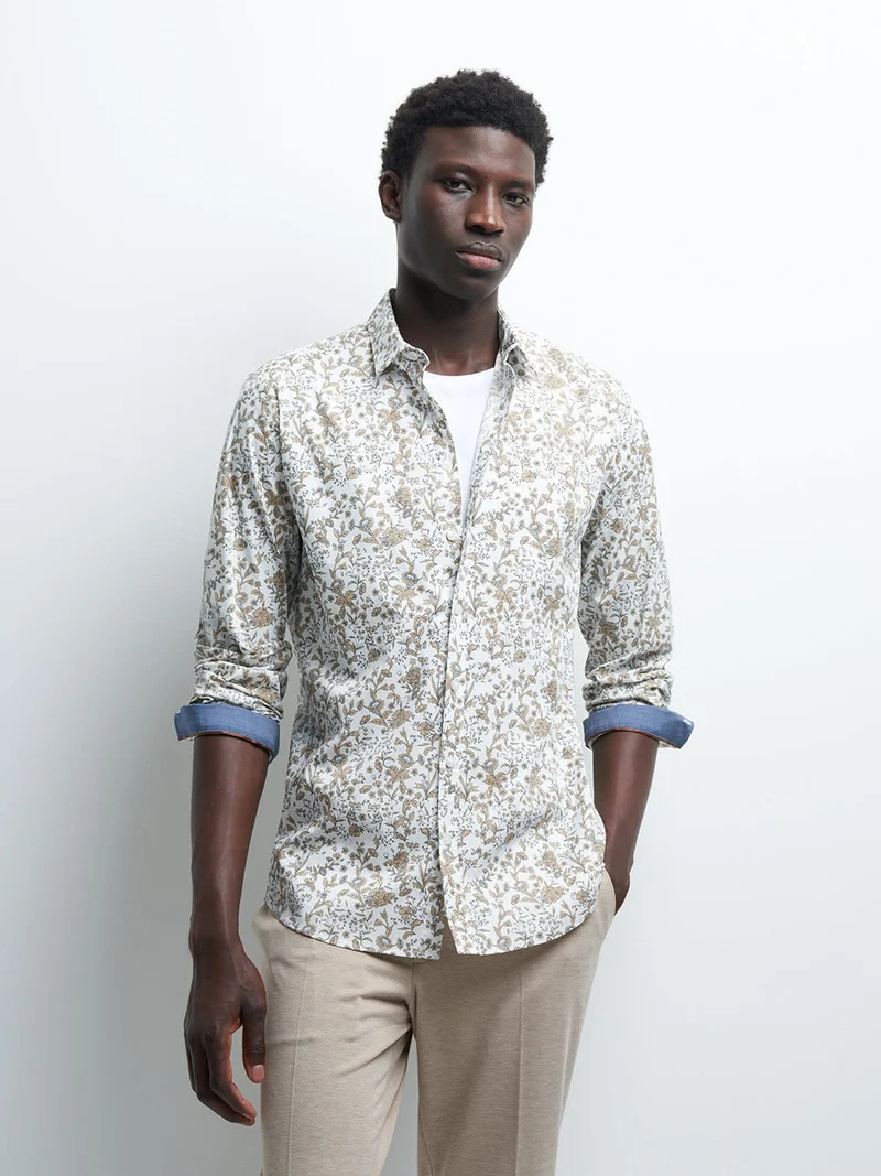 Chemise extra-slim végétale