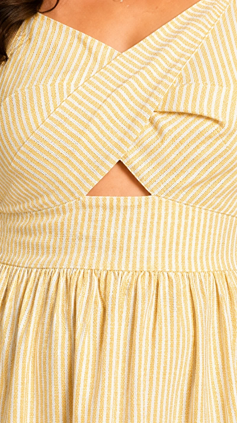 Roselia|100% Cotton Fit & Flare Dress