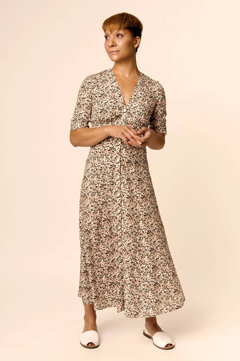 Patron de couture PDF | Robe chemisier Taika | Named Clothing