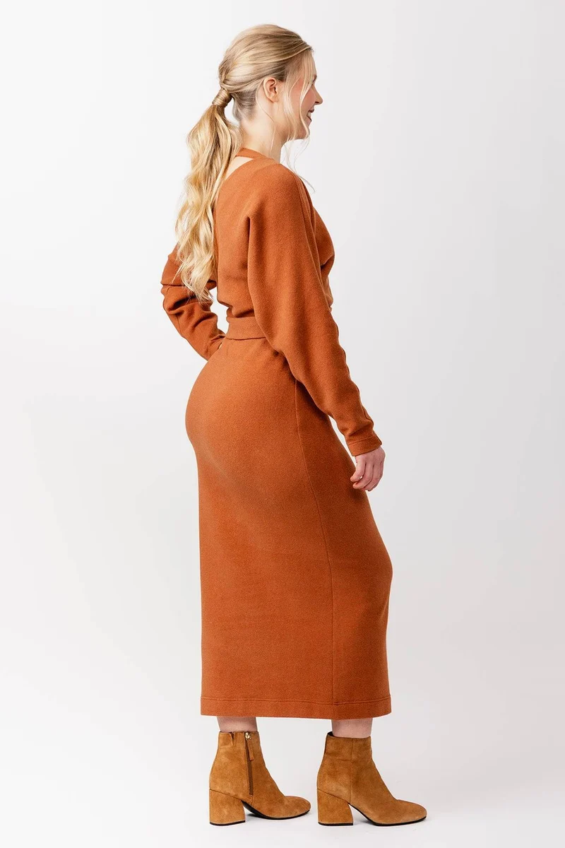 Patron de couture PDF | Pull et robe cache-cœur Kajo | Named Clothing
