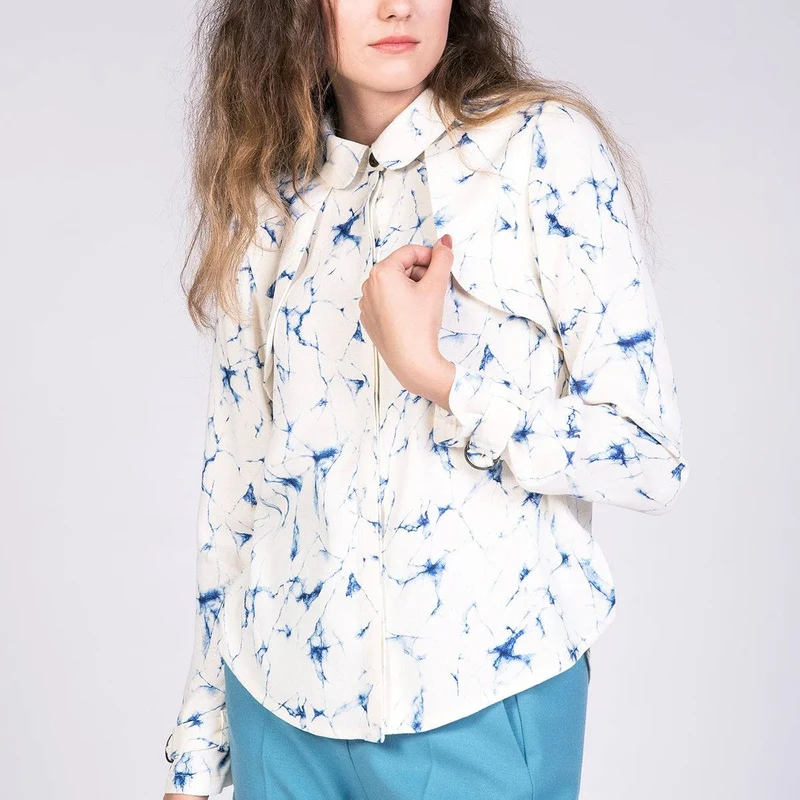 Patron de couture PDF | Chemisier trench & Robe tunique Helmi | Named Clothing