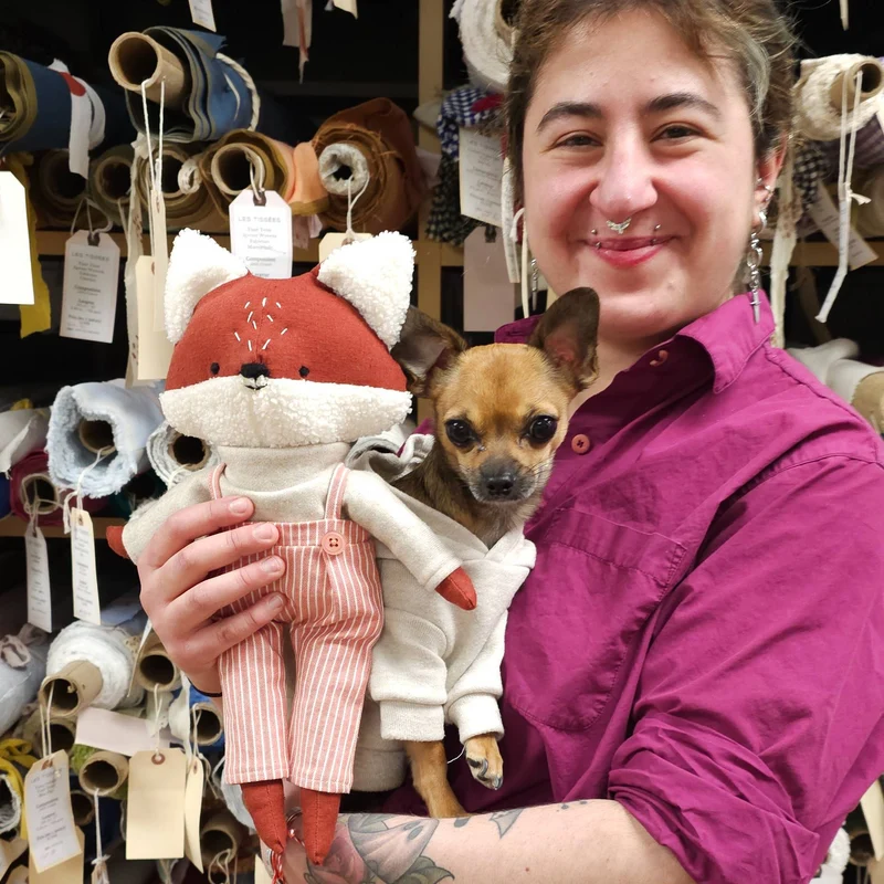 Patron de couture PDF | Peluche Renard | Mes Petites Lunes