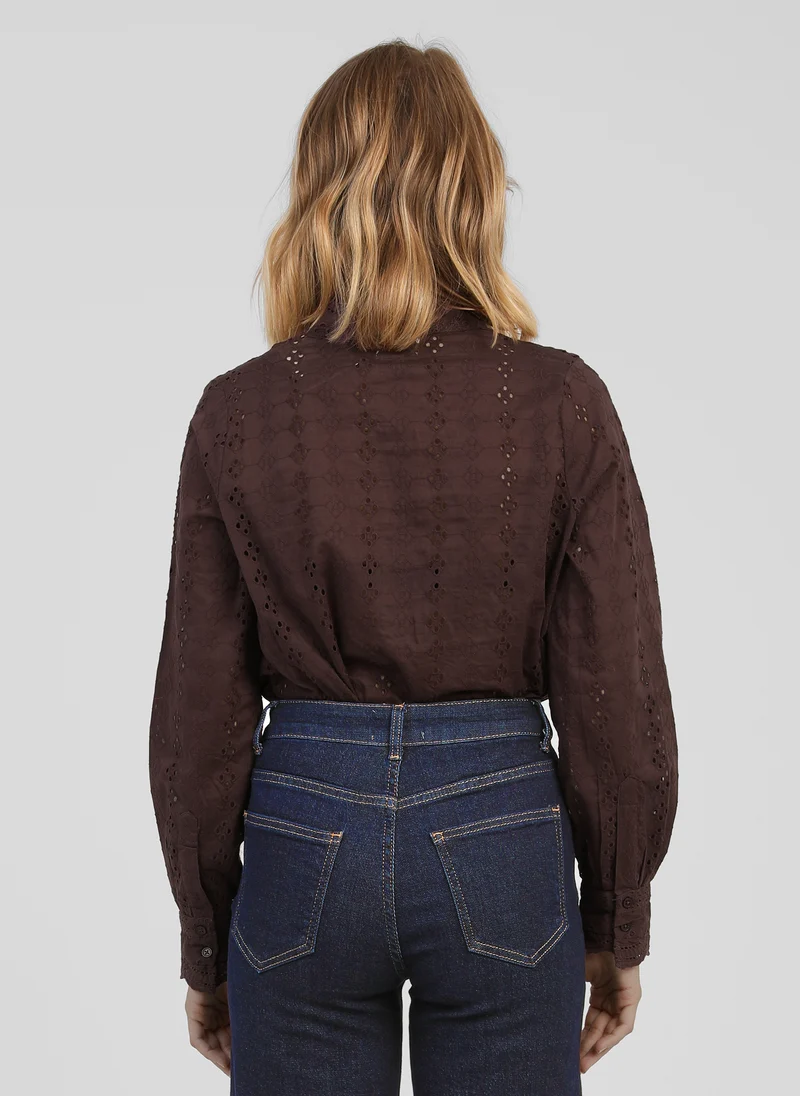 CHEMISE SADINELO moka