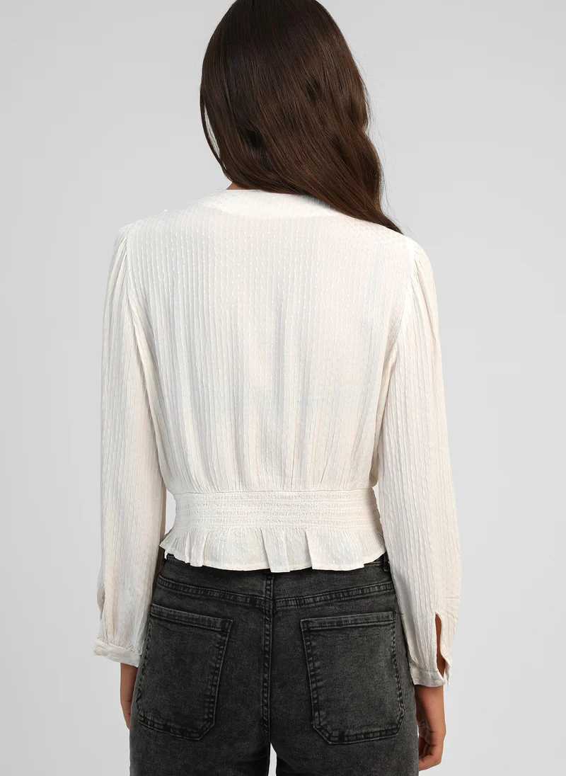 BLOUSE SADIANE ecru