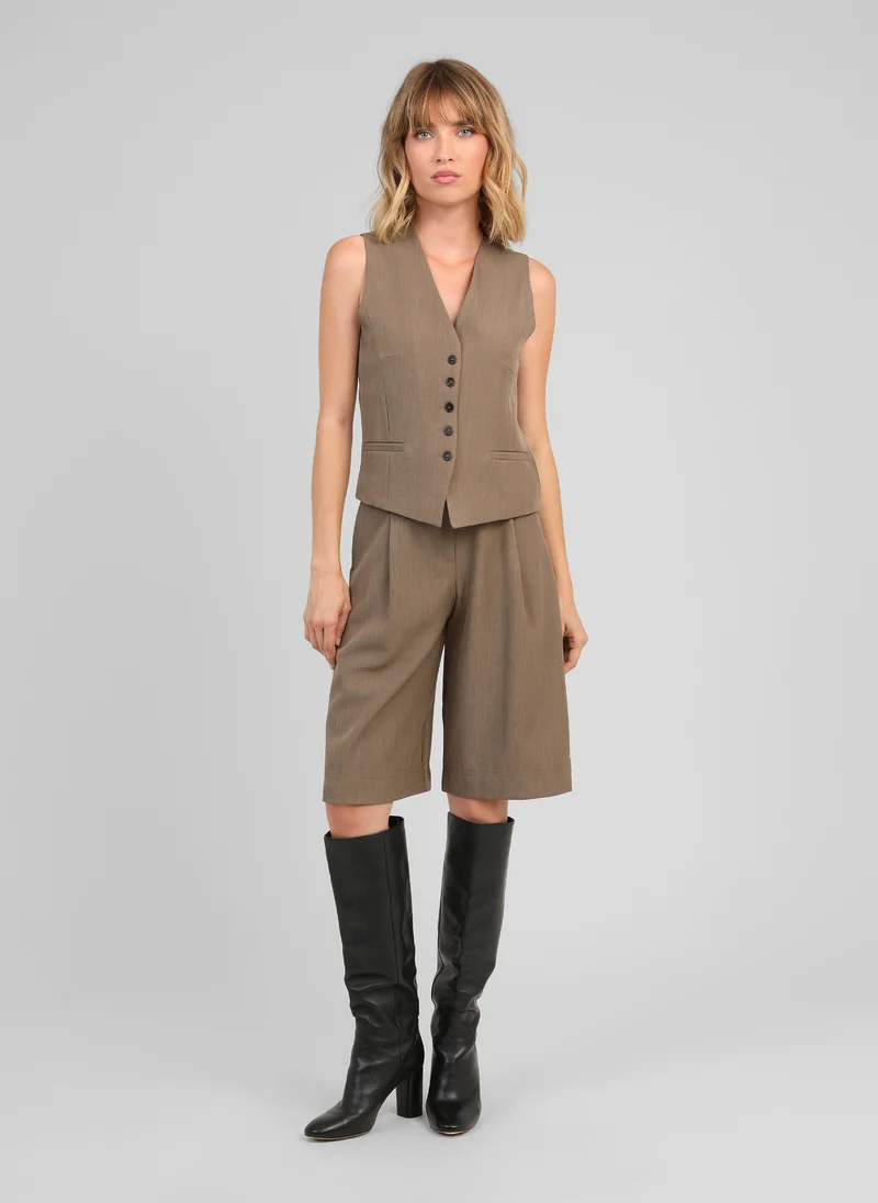 VESTE ZALY taupe