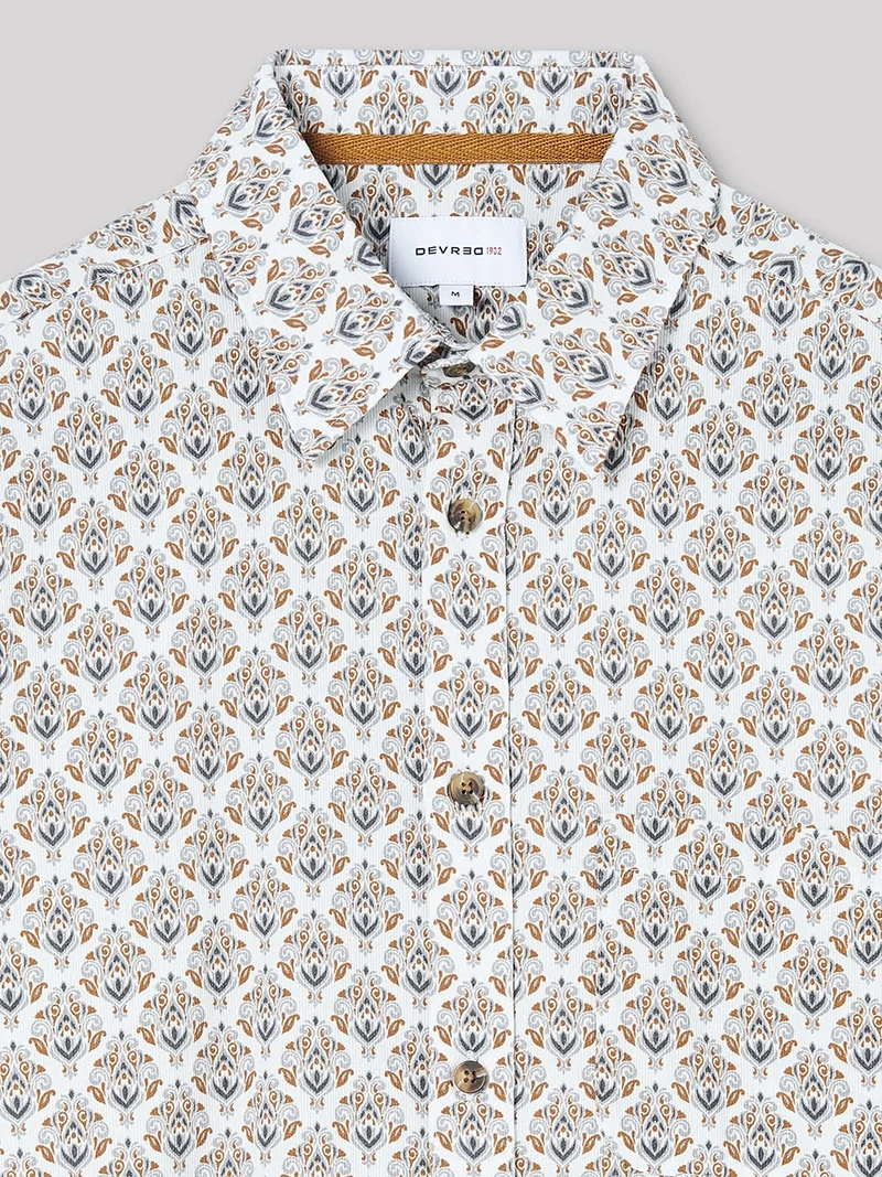 Chemise slim fantaisie