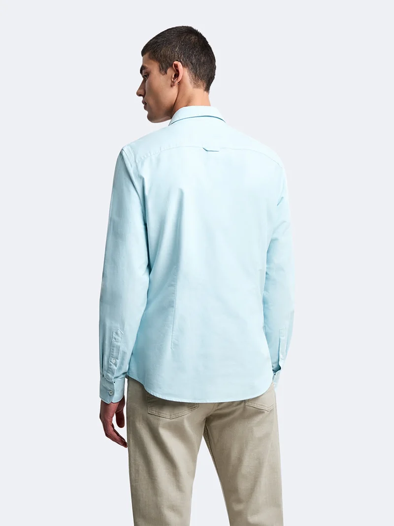 Chemise slim unie