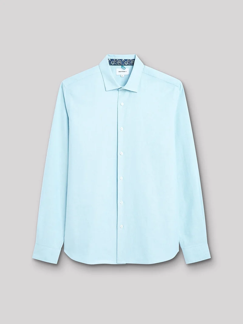 Chemise slim unie