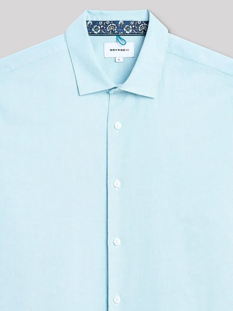 Chemise slim unie