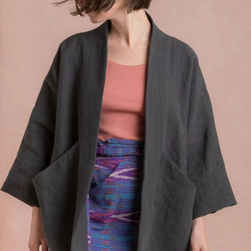PATRON DE COUTURE PDF | Veste Pekka | Ready to Sew | TRILINGUE (FR / EN / ES)