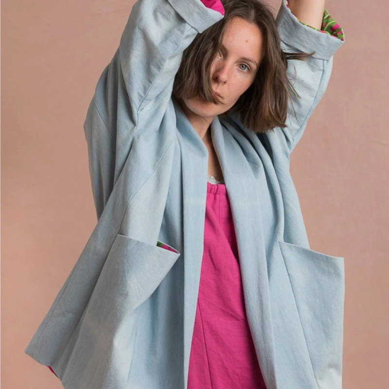 PATRON DE COUTURE PDF | Veste Pekka | Ready to Sew | TRILINGUE (FR / EN / ES)
