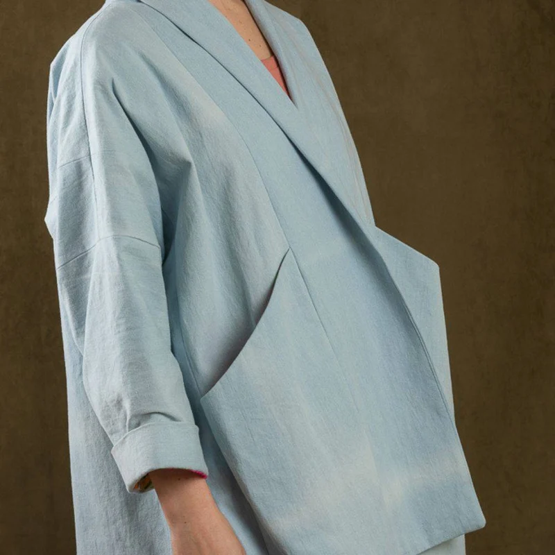 PATRON DE COUTURE PDF | Veste Pekka | Ready to Sew | TRILINGUE (FR / EN / ES)