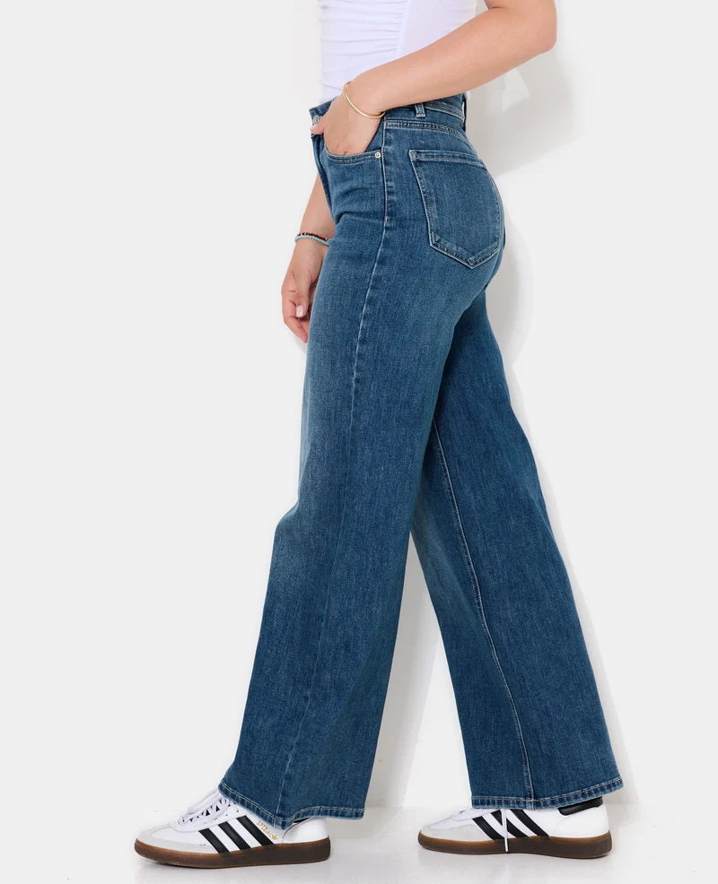 J71-1 / Jean wide taille haute