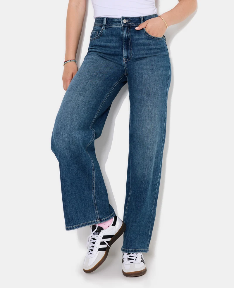 J71-1 / Jean wide taille haute