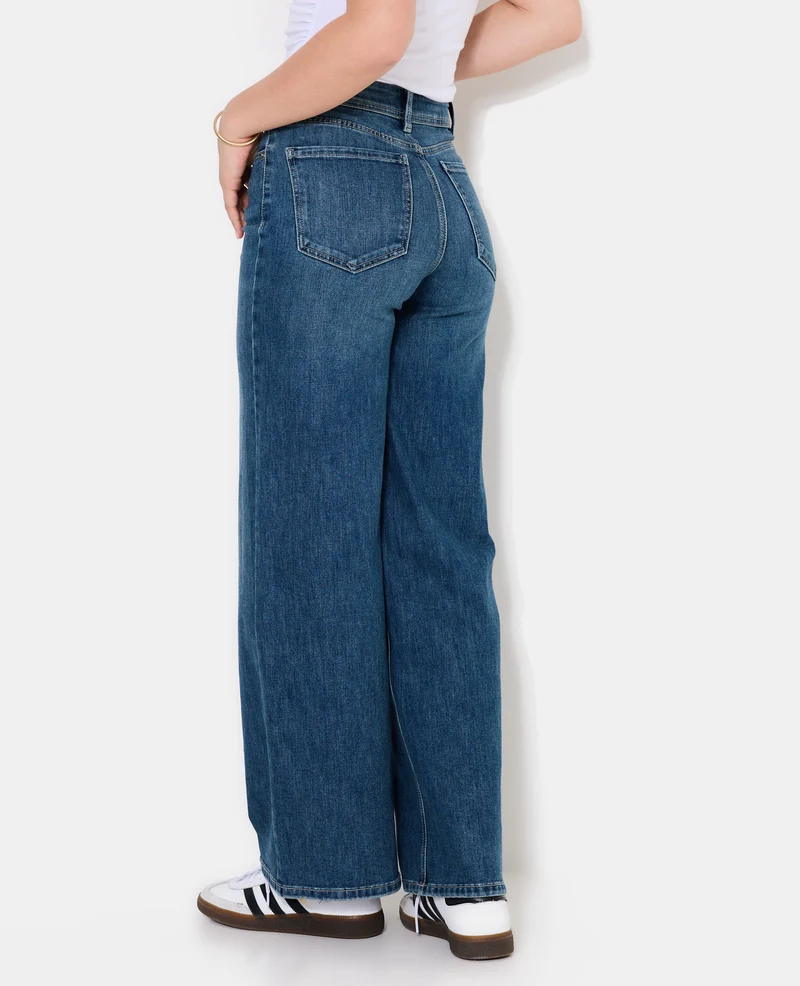 J71-1 / Jean wide taille haute