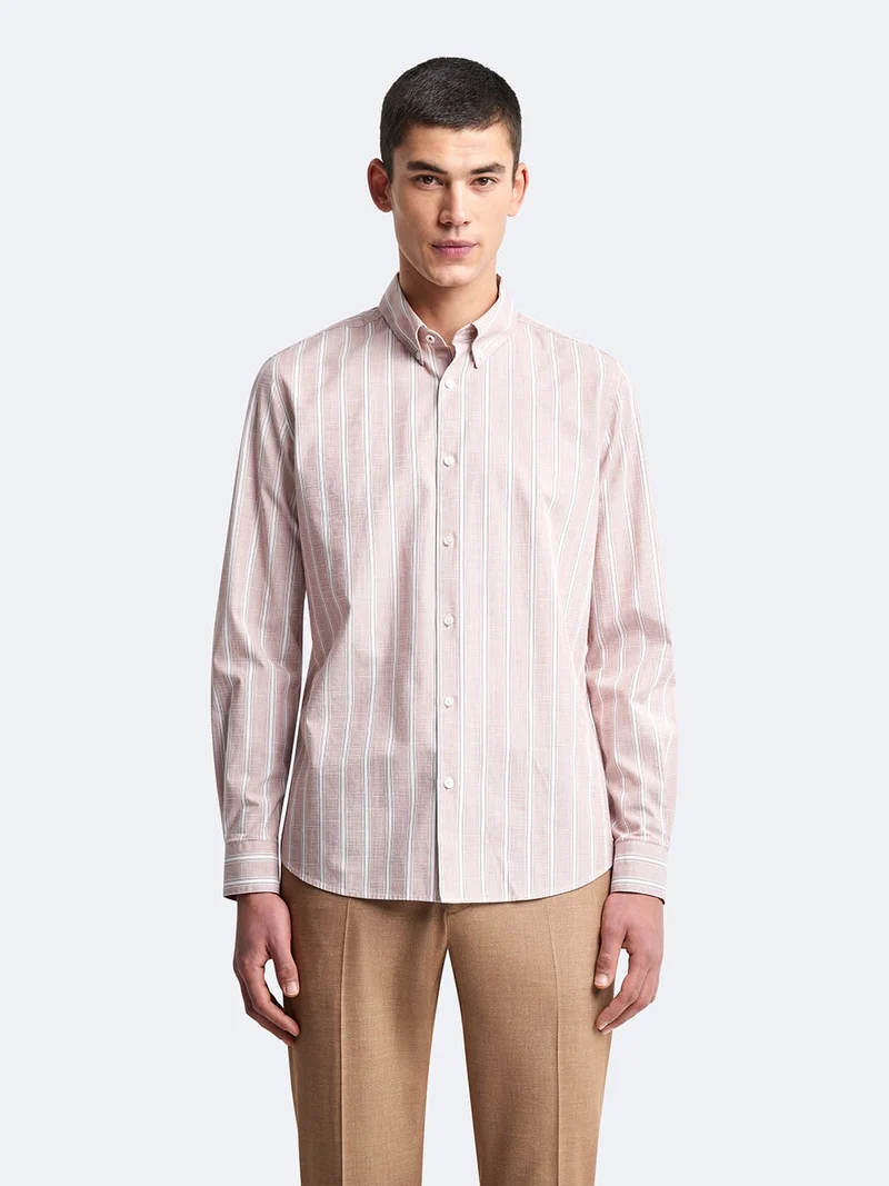 Chemise slim rayée