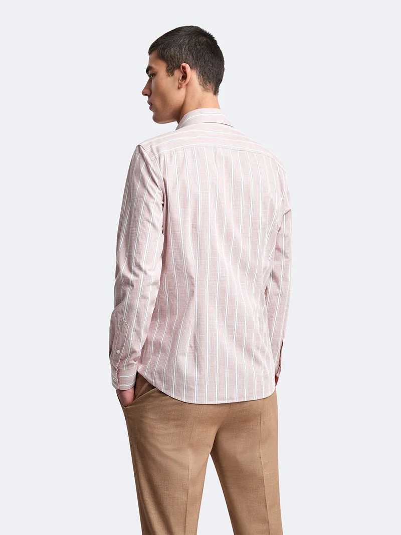 Chemise slim rayée