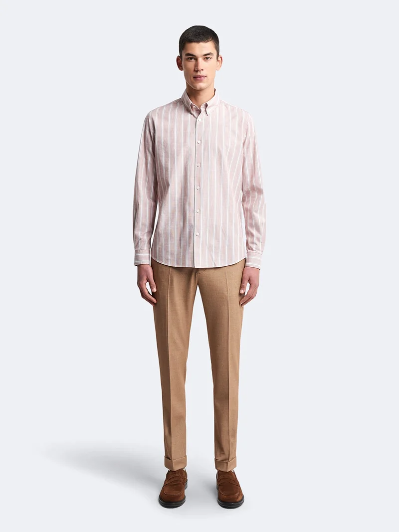 Chemise slim rayée