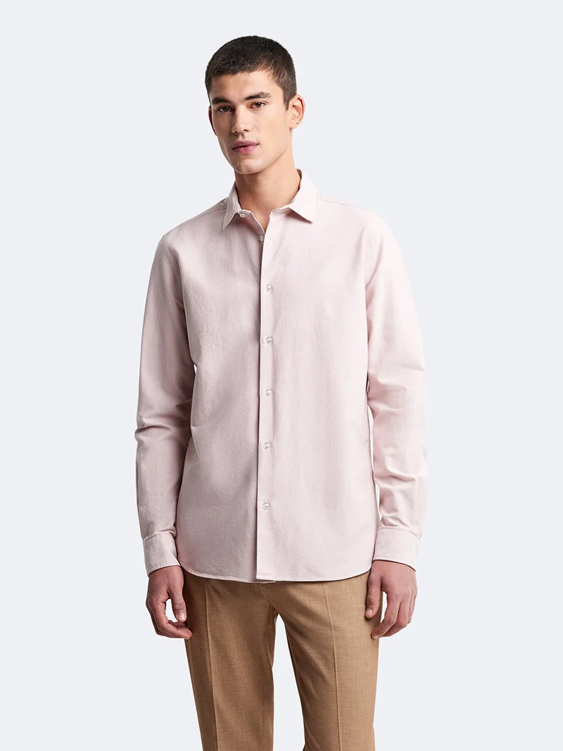 Chemise slim unie