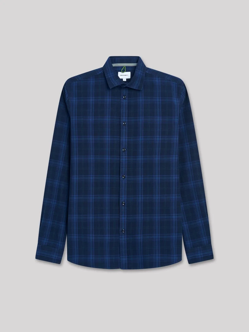Chemise slim à carreaux