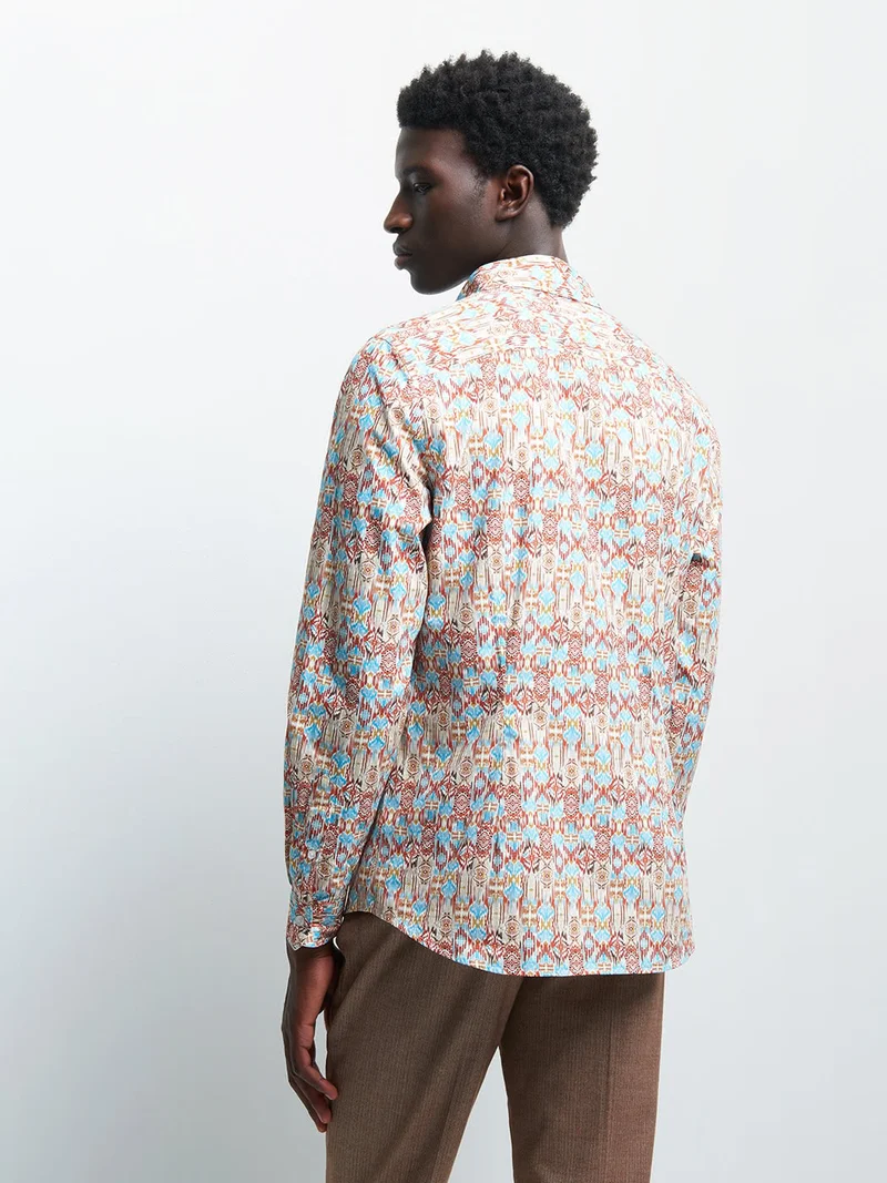 Chemise slim fantaisie